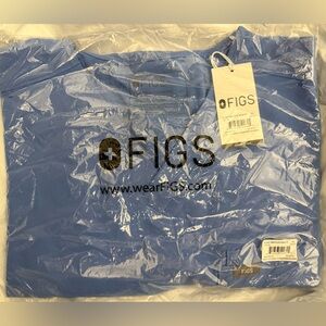 Figs Three Pocket Ceil Blue Leon